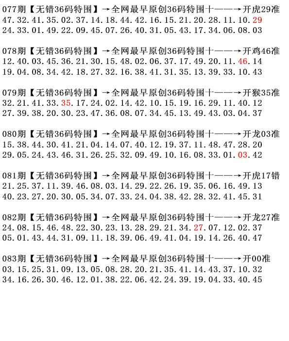 083期36码特围[图]
