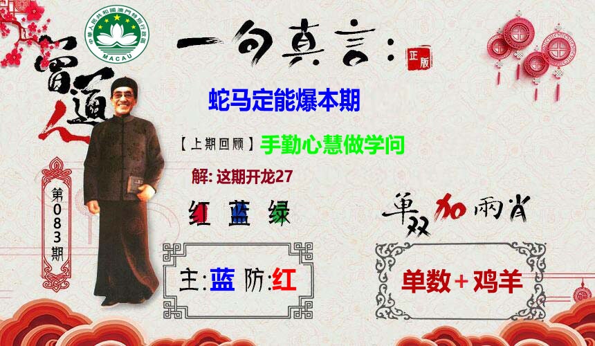 083期一句真言[图]